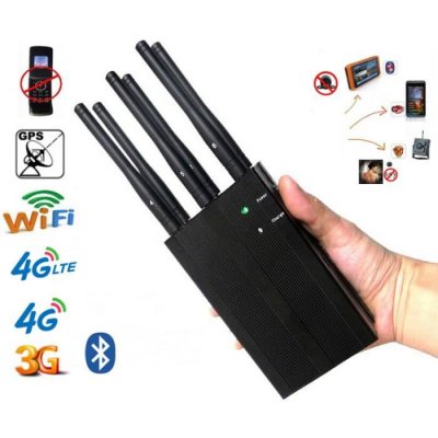 J54 High quality 6 Bands High Power Jammer WiFi GSM GPS 3G 4G DCS/PCS Cell Phone Portable Signal Jammers