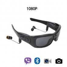 MV300B ET Sunglasses Camera Headset HD1080P Bluetooth MP3 Player Photo Video Recorder Mini DV Camcorder for Outdoor Mini Camera Glasses