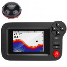 Portable 3.5in Color Screen XF08 Professional Underwater Deeper Fish Finder Boat Fishing Sonar