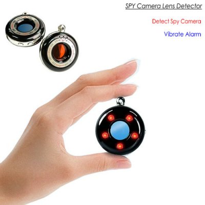 K100, Portable Anti-spy Detector, Mini Size, Find Camera Lens, Vibrate Alarm, Battery Working 3hours