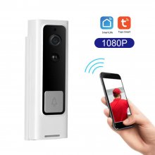 DDV203 WiFi Smart Security DoorBell 1080P Wireless Visual Intercom Recording Video Door Phone PIR Motion Detector Rainproof Tuya Smart