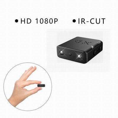 XD Mini Camera Full HD 1080P Mini Camcorder Night Vision Micro Camera Motion Detection Video Voice Recorder DV Version SD Card