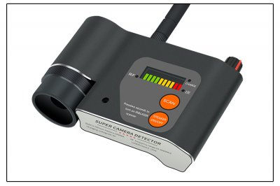 CPA101 Professional Anti-Spy RF Detector Innovative Infrared Camara Laser GSM WiFi Signal Detection Hidden Camera Lens Focus Scanning