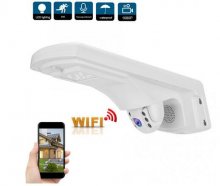 BY05 Outdoor waterproof WiFi 1080P PTZ Camera Dual Light Source Courtyard Lamp IP66 2-Way Audio 100-240V