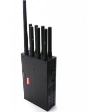 N8L Portable Selectable High-Capacity 8 Band All 2g 3G 4G Phone Signal Jammer & WiFi GPS L1 Lojack All in One Jammer