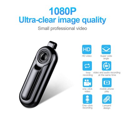HV3 Mini Audio Recorder Camera Portable 1080P HD Pen Cameras With 8G Memory Card Small Security Camera For Home And Office