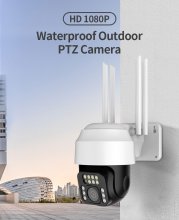 PW88 1080P HD Outdoor Wifi PTZ IP camera 3 inch Mini 2MP Auto Tracking speed dome Camera Waterproof