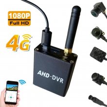 F325-4G 4G Sim Wireless DVR Monitoring Mini Camera System Voice Remote Network Monitoring 1080p AHD HD Wide-angle Camera Night Vision