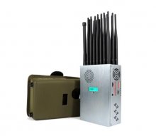 P24 Handheld Portable 24 Watts High Output Power up to 25 Meters 24 Antennas 2.3.4.5g+WiFi+GPS+ VHF/Lojack GSM LTE Mobile Phone Signal Detector Blocker Jammer