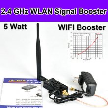 (B008)5 Watt 2.4 GHz WLAN WIFI Signal Booster,increase the coverage and bridge the distance