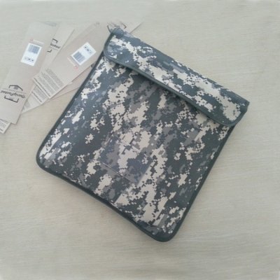 PB05 Camouflage Multifunction Bags RF Signal Blocker Anti-Radiation Degauss Shield Secrecy Case Pouch for phone laptop