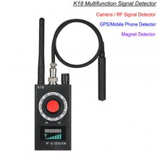 K18, Mini RF Signal/Magnet Detector, 1MHz-12GMHz, Anti-sniffer,Anti-Tracker, Camera Lens Detector