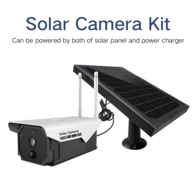 F21 Outdoor Solar WIFI Camera Solar Panel Powered PIR Motion Detection support SD card & Free Cloud Storage HD IP Camera