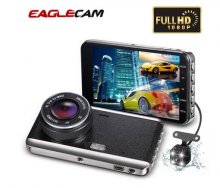 GT30 Car Dvr 4.0" Screen FHD 1080P Dash Cam GT30 Dual Camera with Rearview Two Lens Video Recording Night Version