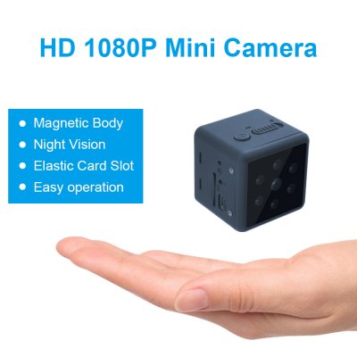 MD25 Mini HD 1080P Magnetic Home Security Camera Baby Monitor Real-Time Video Wearable Secret Recording Camera