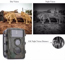 H3 12MP 720P Hunting Camera H3 IP54 Waterproof Wild Trail Camera Infrared Night Vision Animal Observation Recorder