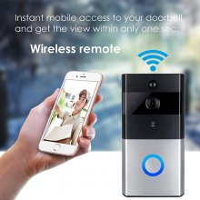 M1P Smart WiFi Doorbell Camera Video Wireless Remote Door Bell Visual Intercom Night vision IP Door Bell Home Security