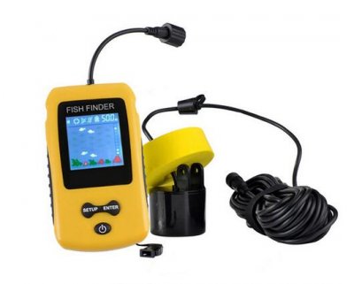 TL86 Wired Fish Finder 100M Portable Sonar Sensor LCD Fish Finders Echo Sounder Fishing Finder Fishfinder For Outdoor Fishing