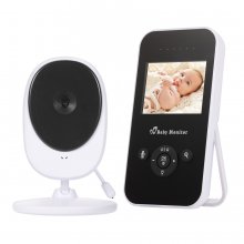 810 baby monitor baby monitors video baby sitter 2.4 inch LCD IR Night Light Vision Intercom 4 Lullabies Temperature Sensor Zoom