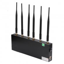 TE6 6 Channel Desktop Wireless Signal Jammer For Prison / Museum / Concert