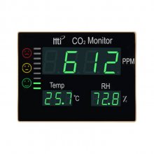 HT-2008 wall-mounted Carbon Dioxide Meter LCD Display carbon dioxide co2 meter with temperature and humidity data logger