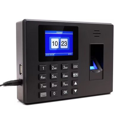 F06 New 2.4 Inch TFT Screen Fingerprint Password Attendance Machine Office Checking-in Recorder Time Clock