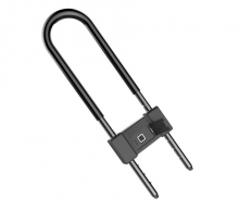 L12 Smart USB Charge Fingerprint U Lock Cuper CPU Waterproof IP65 Anti-Theft Security Padlock Door Luggage Case Lock