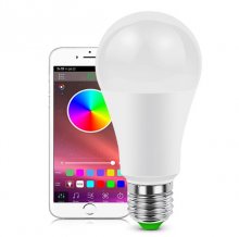 HL15 Smart E27 LED RGB RGBW RGBWW Magic light Bulb lamp 5W 10W 15W 110V-220V LED Spotlight + IR Remote or Bluetooth 4.0 APP Control
