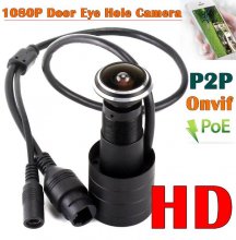 W703 Door Eye Hole H.265 1.78mm Lens Wide Angle 140Degree CCTV Network Peephole POE Door IP Camera