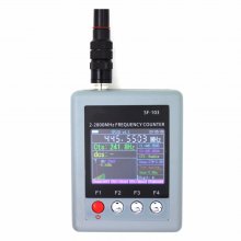 SF103 2MHz-200MHz / 27MHz -2800MHz Portable Walkie Talkie Frequency Counter CTCCSS/DCS Testable DMR Digital Signal Tester