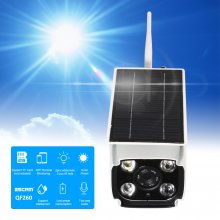 F40 WIFI Wireless IP67 Outdoor 1080P 2.0MP Solar Battery Power Low Power Consumption PIR Surveillance Security Camera