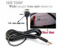 UB2B HD 720P Wide Angle USB Camera With 2.8mm Lens wide angle uvc camera usb camera mini Surveillance UVC pcweb camera windows camera