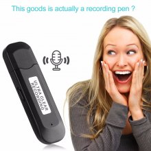 SK-828 Recording Pen 8G Memory Multifunctional Small Size Recorder Portable U-disk Fashionable New Version Audio Voice Recorder