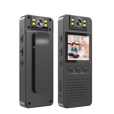 CS06 1080P HD Infrared Night Vision WIFI Mini Camera with LED Screen Small Camcorder Bodycam Police Cam Bike Camera