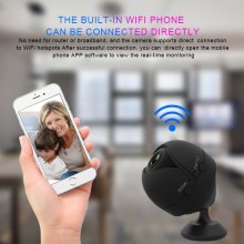 AW10 Full HD 1080P Wide angle WIFI wireless Camera Night VisionMini Camcorder dvr Support Remote phone connection