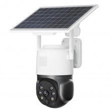 GT30 4G Solar Camera Or WiFI 1080P Solar Panel Battery Security Camera Outdoor PTZ CCTV Camera Smart Security Monitor Cam