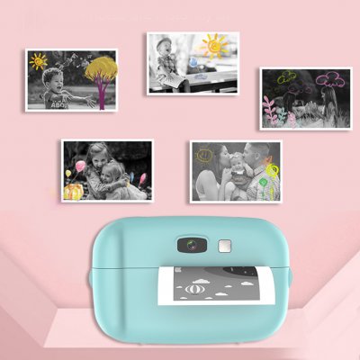 F700 Children Portable Mini Toy Gift High Definition Birthday Digital Instant Camera Shockproof Cartoon Smart 1080P Rechargeable