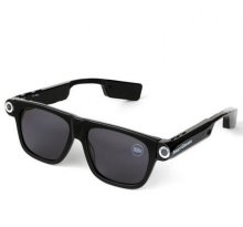 GV3 Bluetooth Smart Glasses Hands-Free Call 1080P Camera Video GPS Navigation Remind Sunglasses