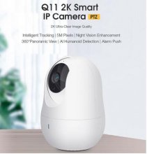 WQ11 2K Smart IP Camera 5MP Wifi Indoor Baby Monitor PTZ Night Vision Smart Home Sceurity Camera Video CCTV Surveillance
