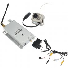 WG203B 1.2G Wireless Camera Kit Radio AV Receiver with Power Supply Surveillance Home Security
