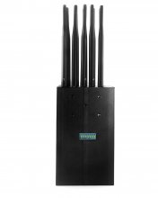X10 Handheld 10 Antennas Portable Signal Jammer,Total 7Watt, Distance Up to 10m,Battery Work Time 2hour