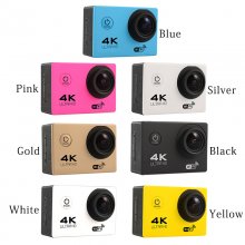 F60C 4K WIFI Sports Action Camera UHD 2" LCD 16MP Waterproof Video Cam 170 Degree Wide Angle Outdoor Sport DV Camcorder