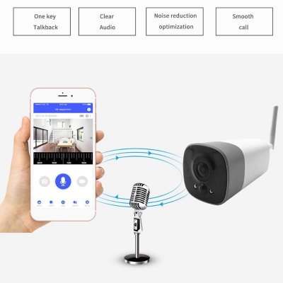 X7P Waterproof Wifi Smart Camera PIR Wireless 1080P Solar Camera Night Vision Detection Monitor Alarm Home Security CCTV Cam