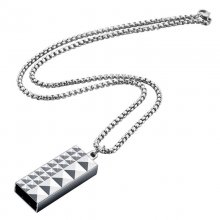 K369 Cool Mini Keychain Activated Voice Recorder Pendant Necklace Audio Stereo Sound Record Device Long Time Recording MP3 Player