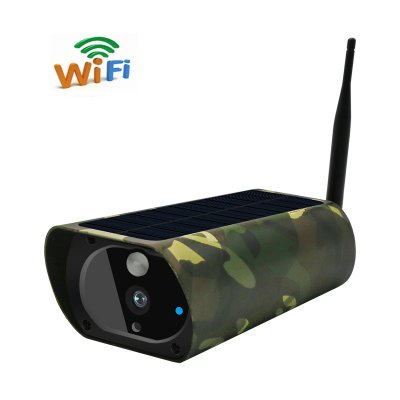 Y9W Solar Battery Power Wifi IP Camera Wireless Outdoor Waterproof 1080P 2.0MP APP Remote Monitor Security Surveillance Camera