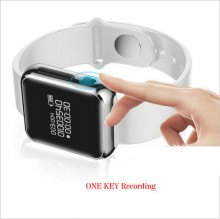 SQ5 Watch Digital Voice Recorder, OLED Display, WAV 192kbps,Battery Time 20hours,Playback, Built 8G