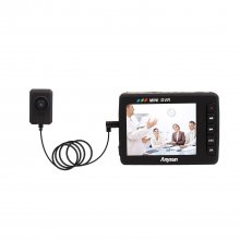 KS-750 Portable Video Recorder Mini Car DVR Angel Eye AV Output Loop Video Recording Security Vehicle Driving Camera
