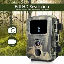 MINI600 Trail Hunting Camera 20MP 1080P Infrared Outdoor Cameras Night Vision Monitoring Photo Trap