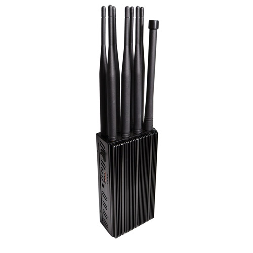 121A-8A  8 Antennas Handheld Cell Phone Jammer, Blcok 2g/3G/4G and GPS WIFI Signals