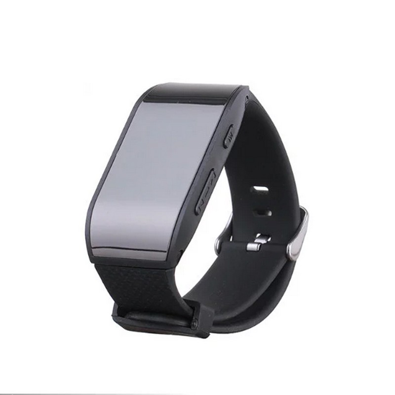 SK-202 Digital Voice Recorder Wearable Wristband 8GB Professional Watch Recorder Pen Sound Dictaphone MP3 Player Mini Audio Recording
